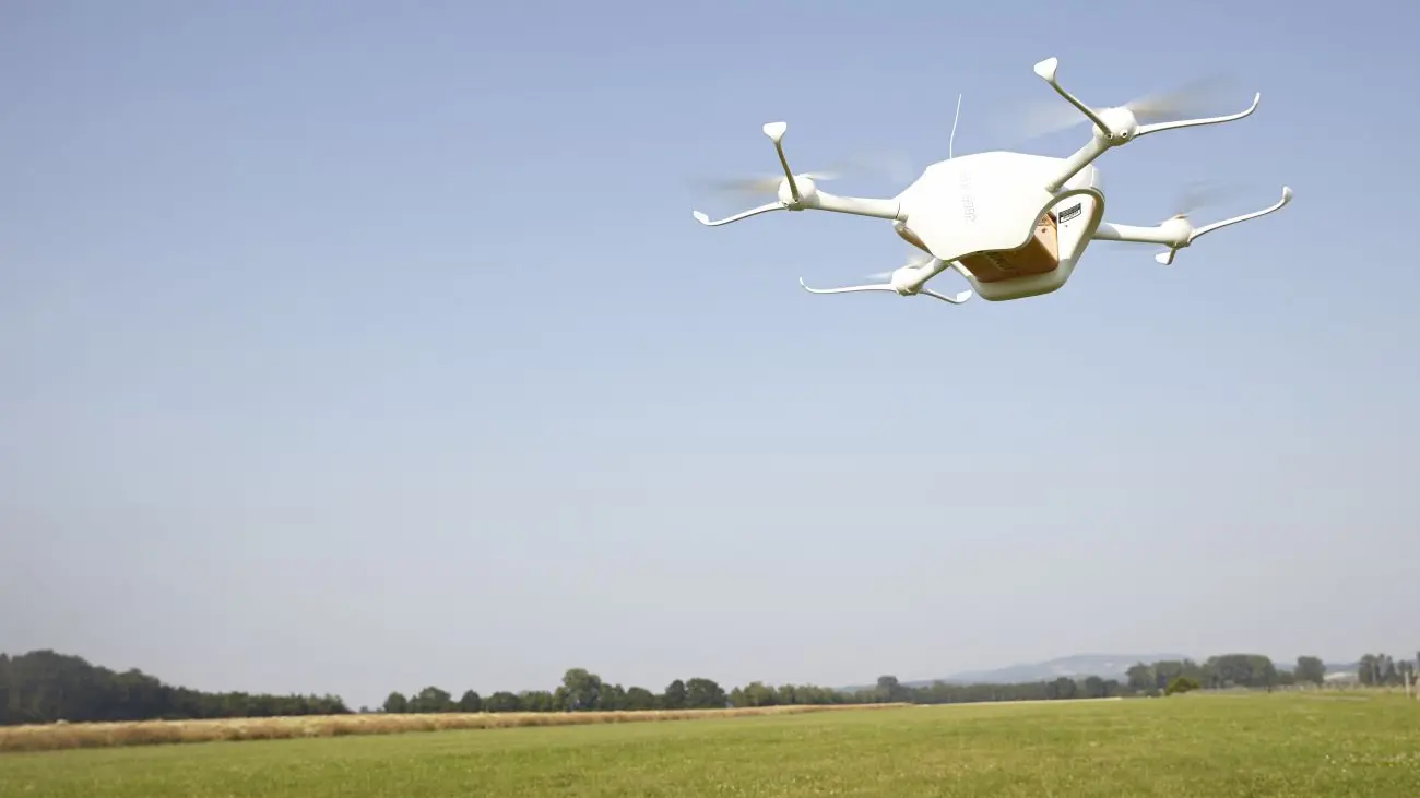 Matternet commercial delivery drone built with lightweight SLS 3D printing technology.  | NW Rapid Manufacturing