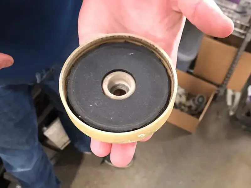 Durable 3D-printed glass-filled nylon base cup. | NW Rapid Manufacturing SLS 3D printing solutions