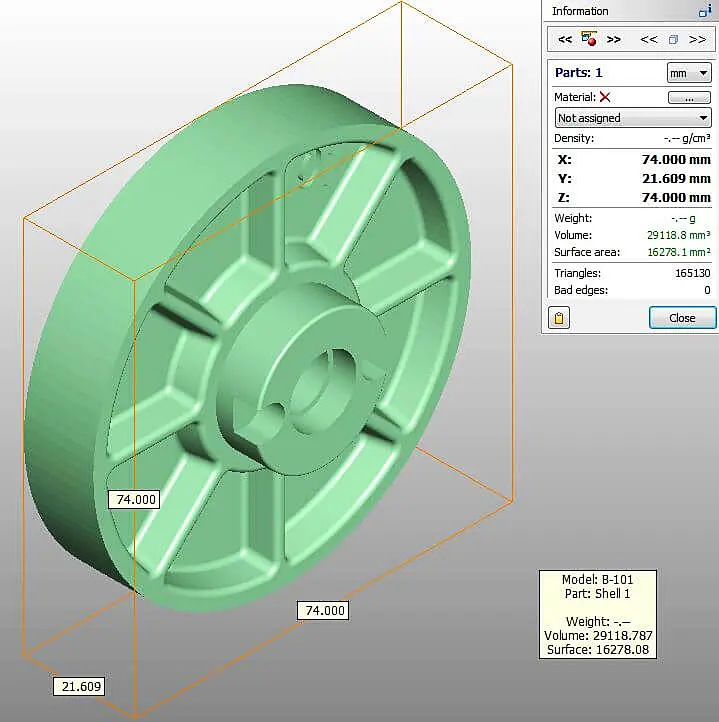 Tri-S Bottle Screen Printer | One design variation of the base cap | NW Rapid Manufacturing
