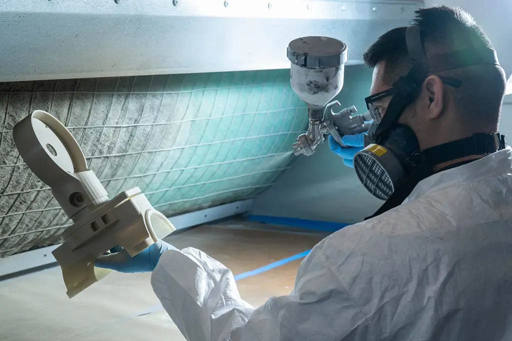 3D SLS Painting | NW Rapid Mfg